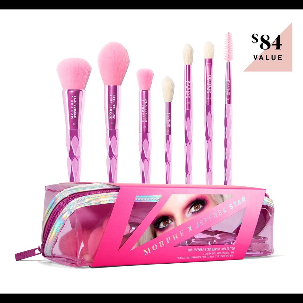 Jeffree Star X Morphe brush set